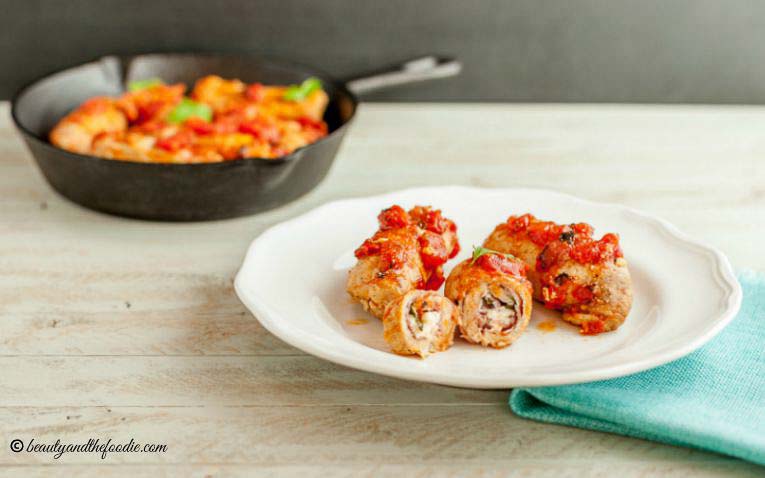 Italian Inspired Pork Rollatini