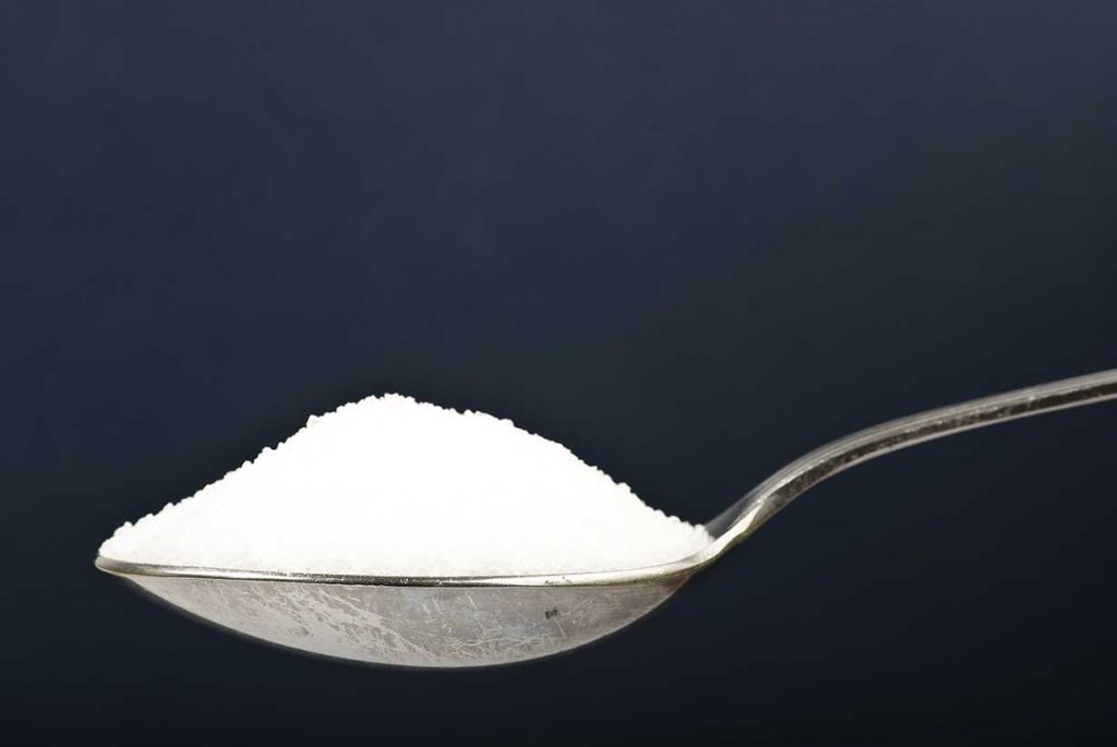 A Teaspoon of Swerve Sweetener: A Popular Sugar Substitute.