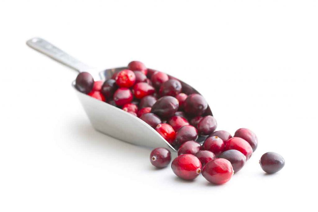 Picture of some cranberries.