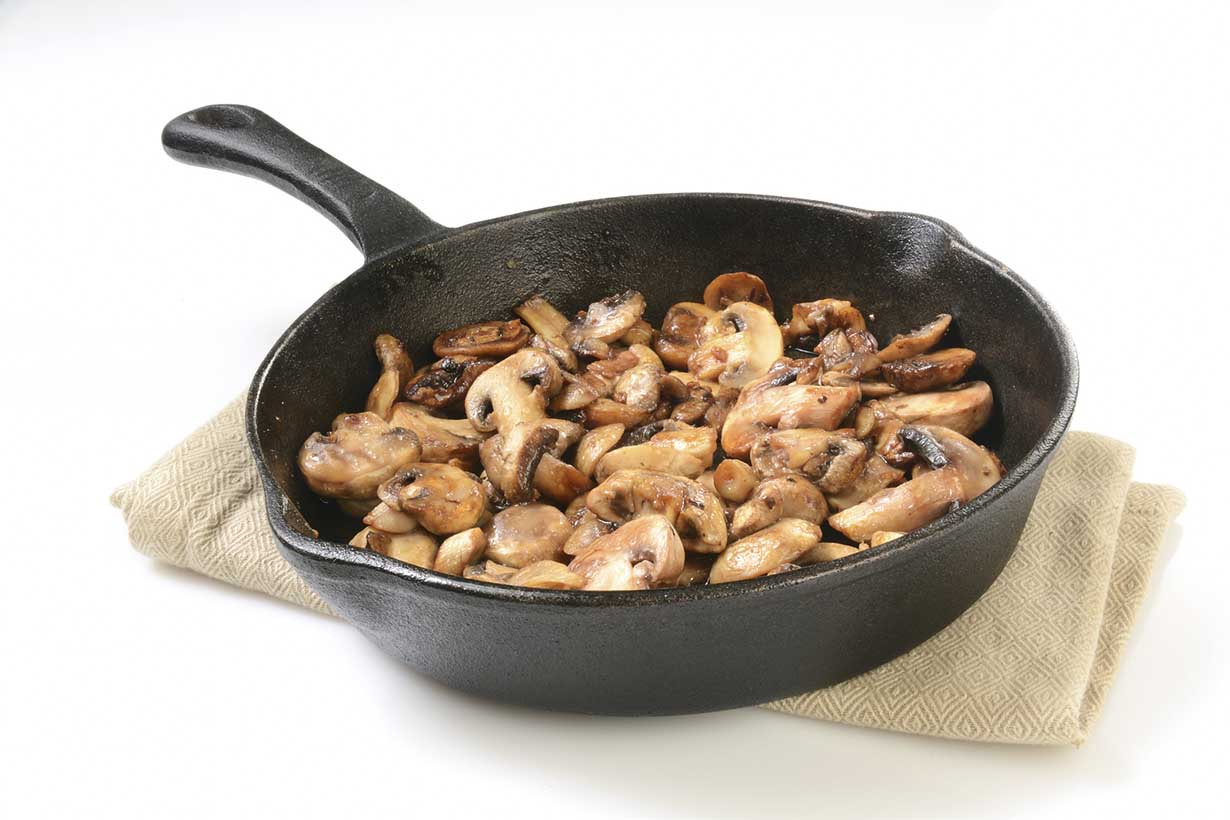 Picture of sauteed mushrooms