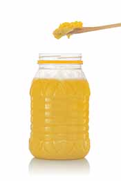 A Glass Jar of Ghee.