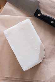Picture of Tallow, one of the best oils for deep frying.