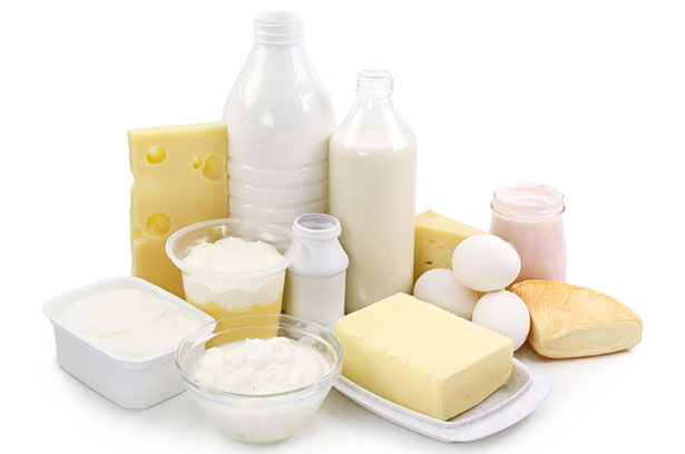 A Variety of Dairy Foods.