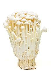 Picture of Enoki Mushrooms.