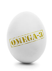 Picture of an Omega-3 Egg.