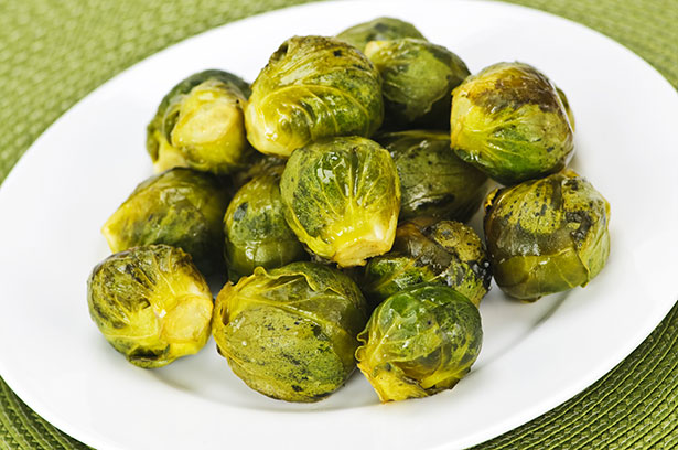 Picture of Oven-Roasted Sprouts in Butter and Salt.