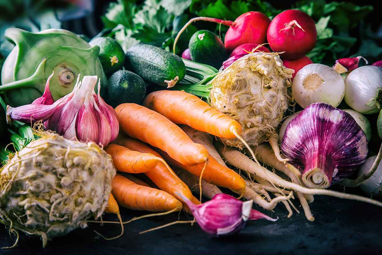 types of vegetables essay