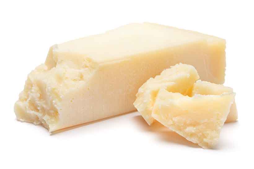 Aged Mature Italian Parmesan Cheese.