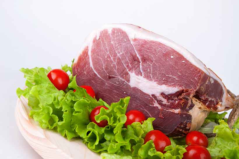 A Big Piece of Dry-Cured Meat: Italian Culatello.