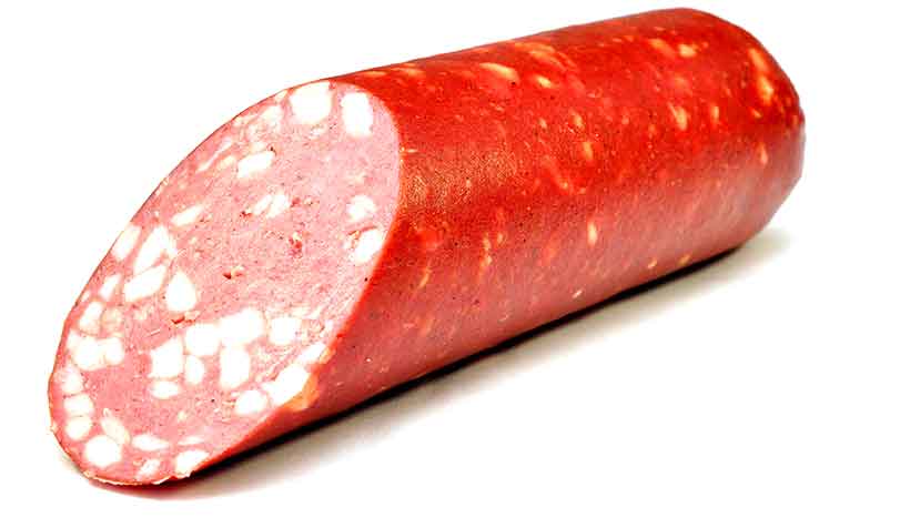 Dry-Cured Cervelat Meat.