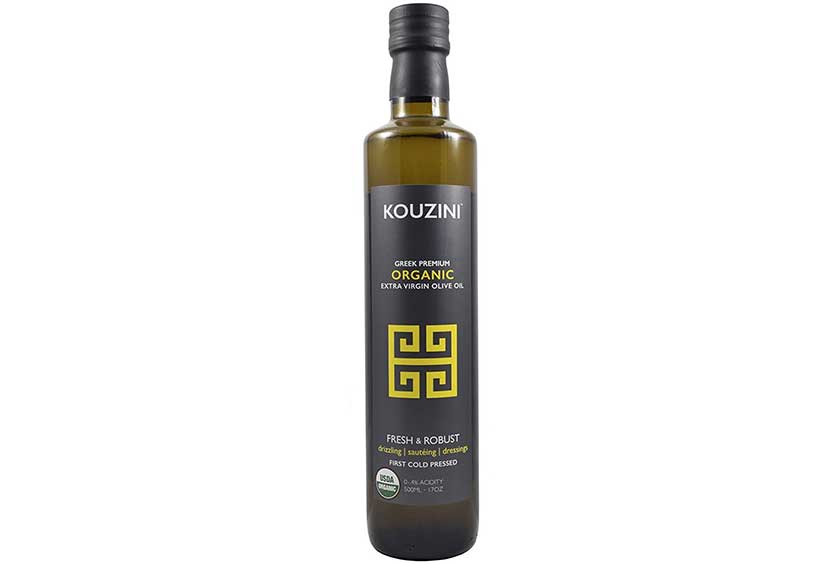 500ml Glass Bottle of Kouzini's Greek Extra Virgin Olive Oil.