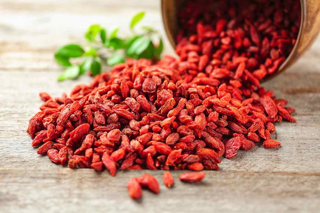 incorporating goji berries