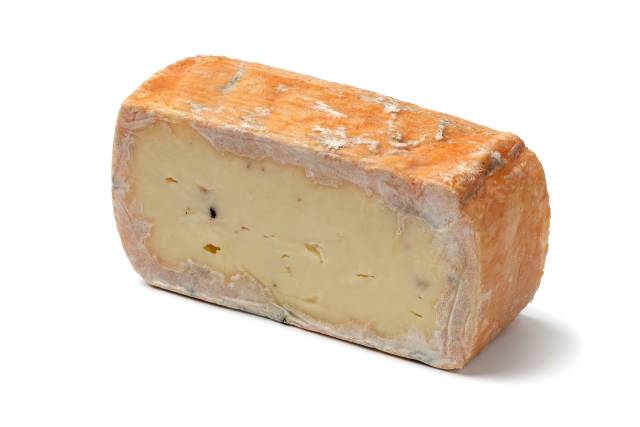 A Piece of Italian Taleggio Cheese.