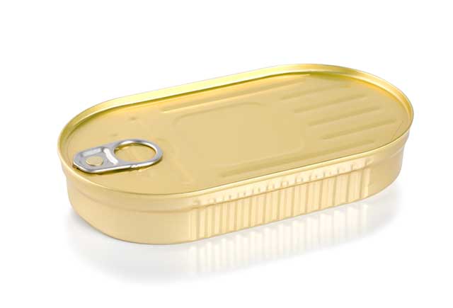 A Tin of Canned Kippers Unopened.