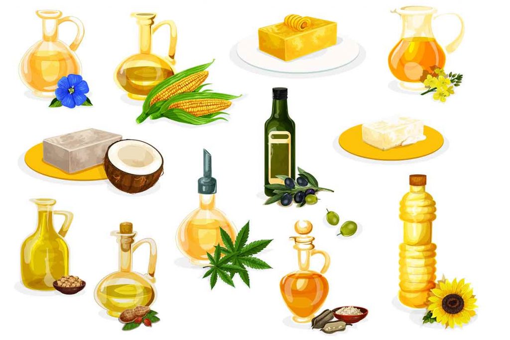 Types of Cooking Fats and Oils.