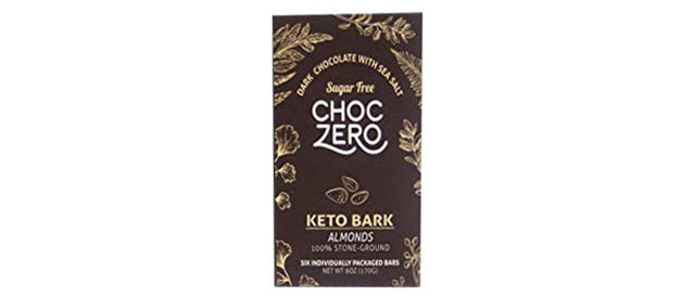 Choc Zero's Sugar-Free Keto Chocolate Bark. 