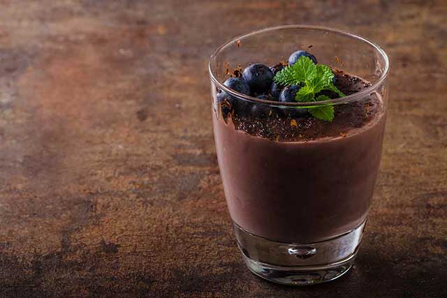 Chocolate Coconut Cream Mousse - a Sugar-Free Swerve Recipe.