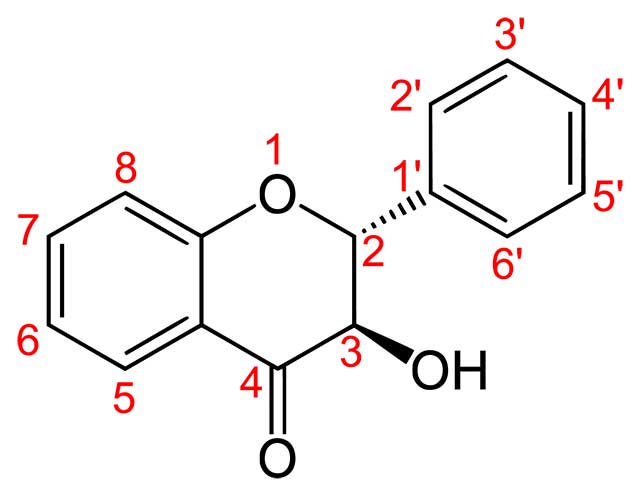 Structure of Flavanonols.