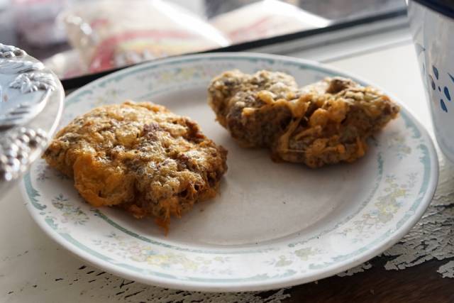 Fried Beef Brains.