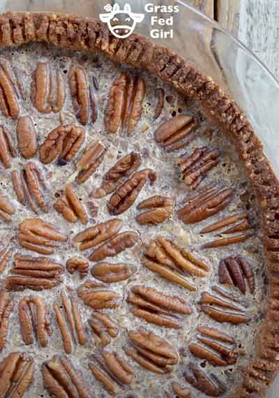 A Keto version of Pecan Pie.