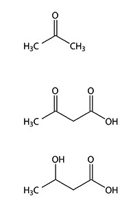 Ketosis Compounds - the Three Ketone Bodies.