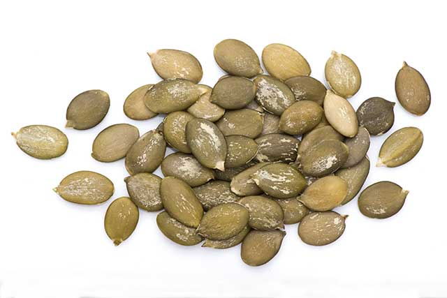 A Pile of Pumpkin Seeds.