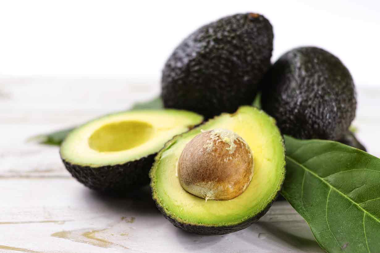 Picture Showing Avocado - A Fruit High In Fiber.