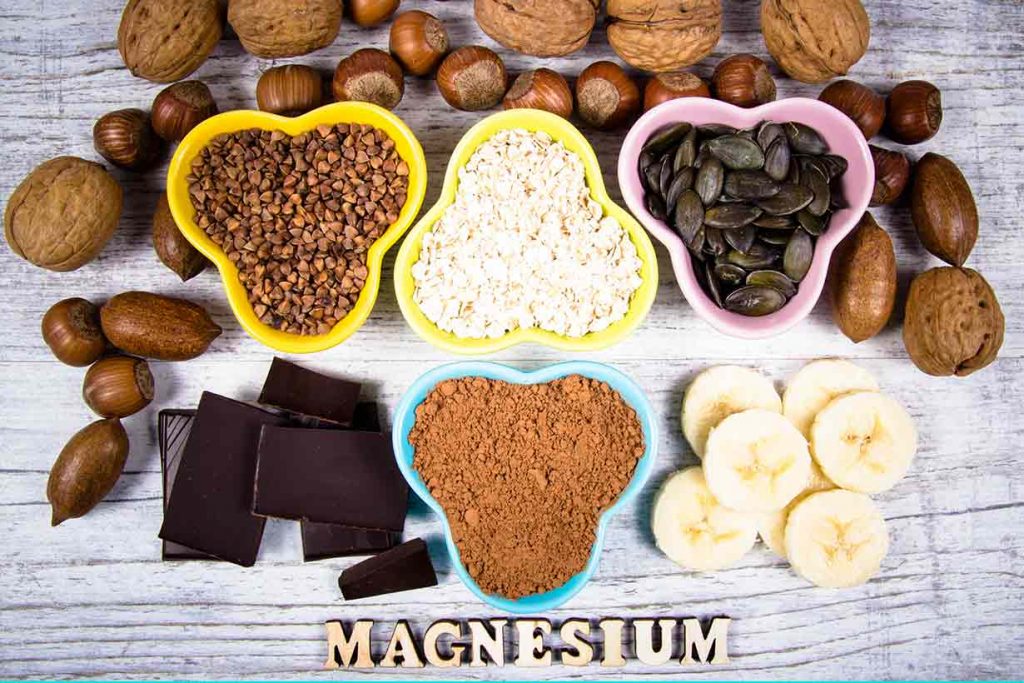 A Variety of Foods Rich In Magnesium.