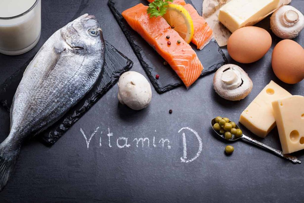 Various Foods That Are High In Vitamin D.