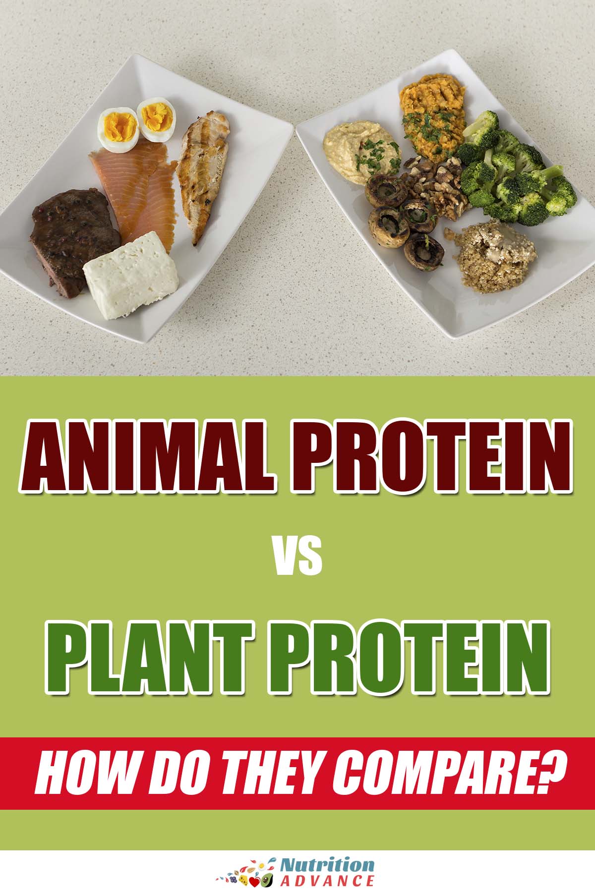 Protein In Plants Vs Meat Chart