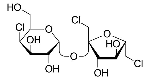 The Molecular Structure of Sucralose.