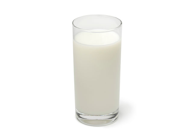 Glass of Fresh Buttermilk.