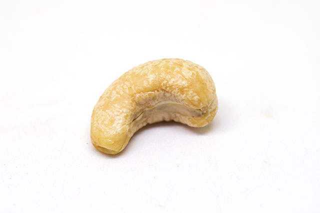 Single Cashew Nut.