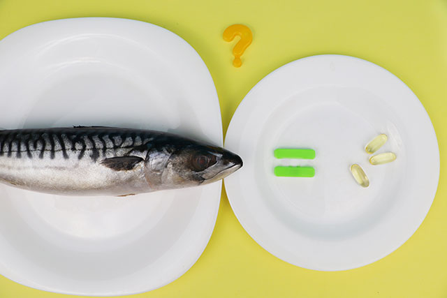 Oily Fish Versus Omega-3 Supplements.