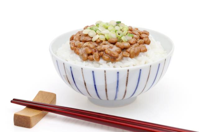 Natto: Japanese Fermented Soybeans.