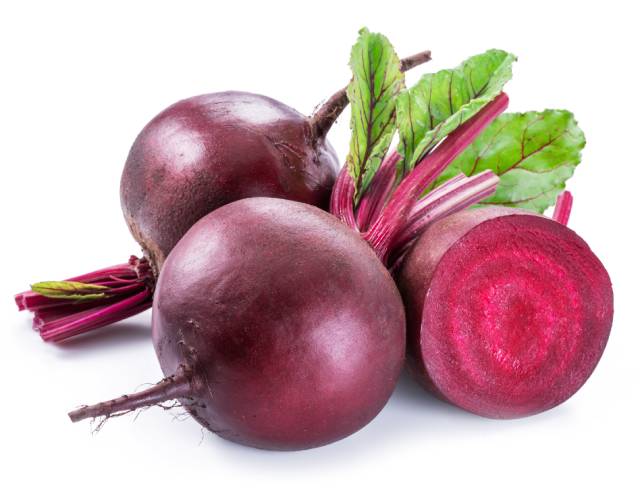 Whole and Half Beets.