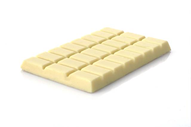 Block of White Chocolate Bar.