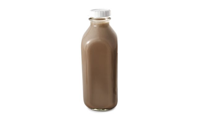 A Bottle of Chocolate Milk.