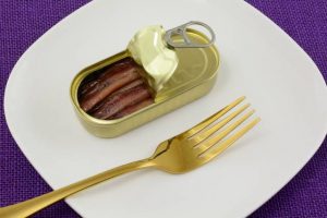 An Open Can of Anchovies.