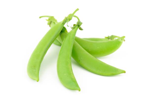 Sugar Snap Peas - Three Pods.