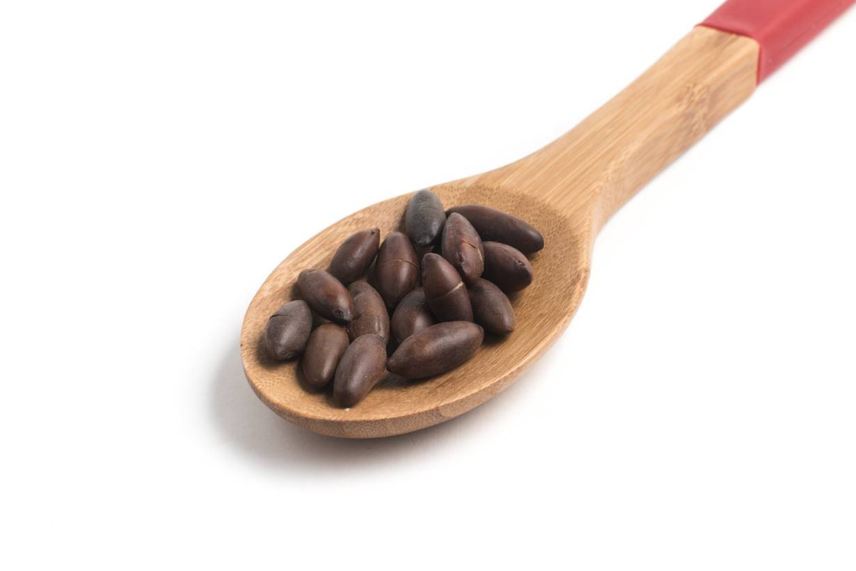 Baruka Nuts On a Wooden Spoon.