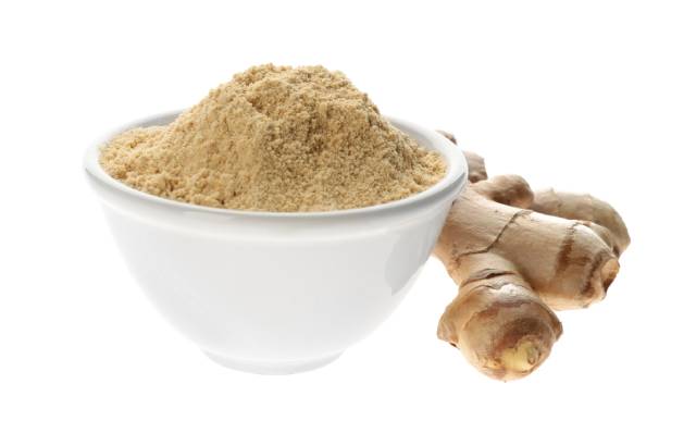 Fresh Ginger Root and Ground Powder.