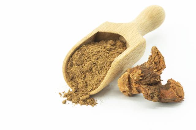 Galangal Root and Ground Powder.