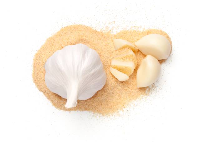 Whole Garlic Cloves and Powder.