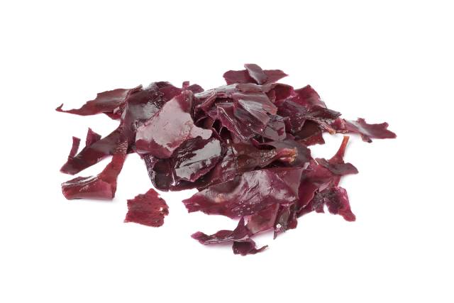 Dried Red Dulse Seaweed (Palmaria Palmata).