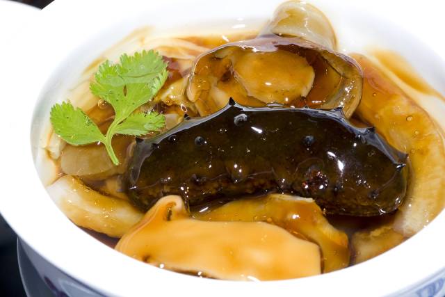 Chinese Dish of Sea Cucumber.