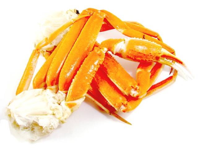 Cooked Crab Legs.
