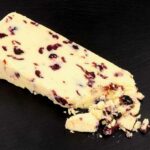 Wensleydale Cheese Blended With Cranberries.