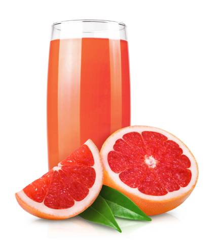 Glass of Grapefruit Juice.