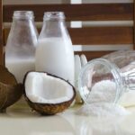 Various types of coconut products.